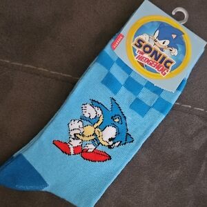 Sonic the Hedgehog Blue Socks
